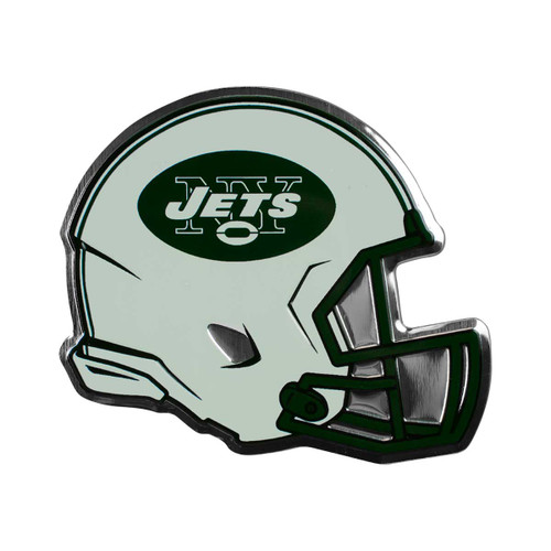 New York Jets Embossed Helmet Emblem "Oval NY Jets" Logo