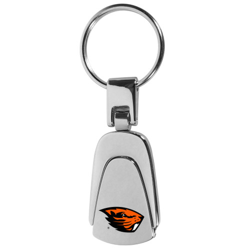 Oregon St. Beavers Steel Teardop Key Chain