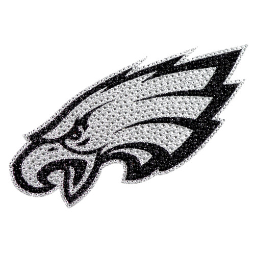 Philadelphia Eagles Bling Decal "Eagle Head" Primary Logo