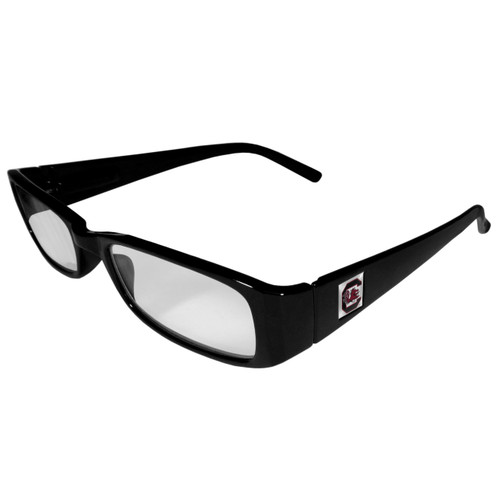 S. Carolina Gamecocks Black Reading Glasses +1.25