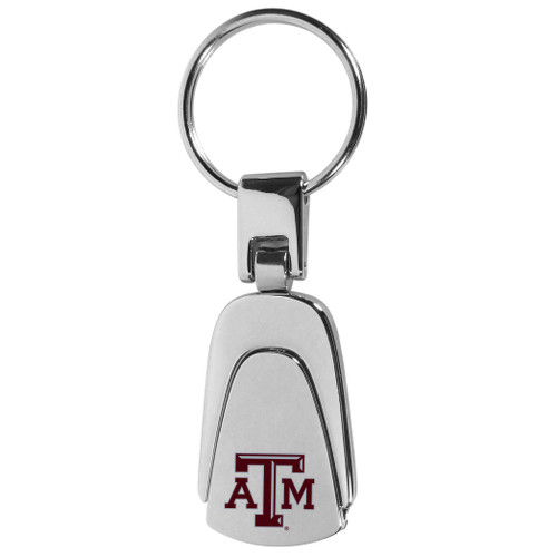 Texas A & M Aggies Steel Teardop Key Chain