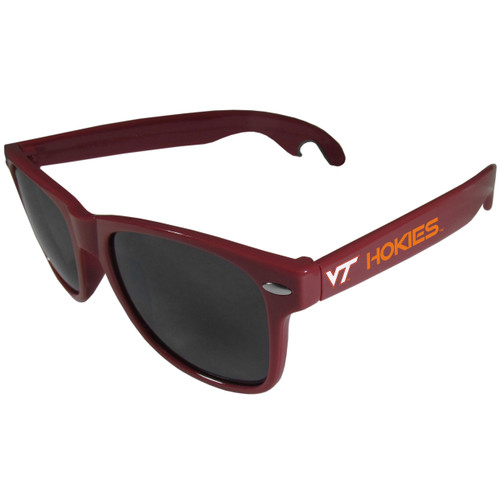 Virginia Tech Hokies Beachfarer Bottle Opener Sunglasses, Maroon