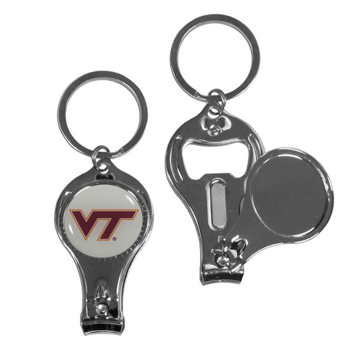 Virginia Tech Hokies Nail Care/Bottle Opener Key Chain