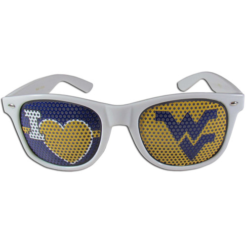 W. Virginia Mountaineers I Heart Game Day Shades