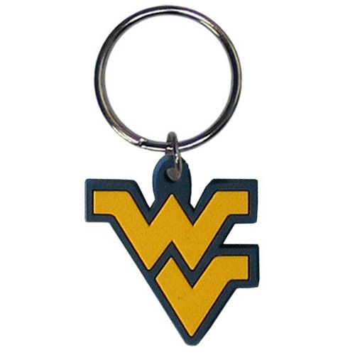 W. Virginia Mountaineers Flex Key Chain