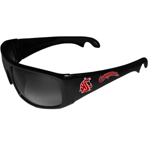 Washington St. Cougars Wrap Bottle Opener Sunglasses