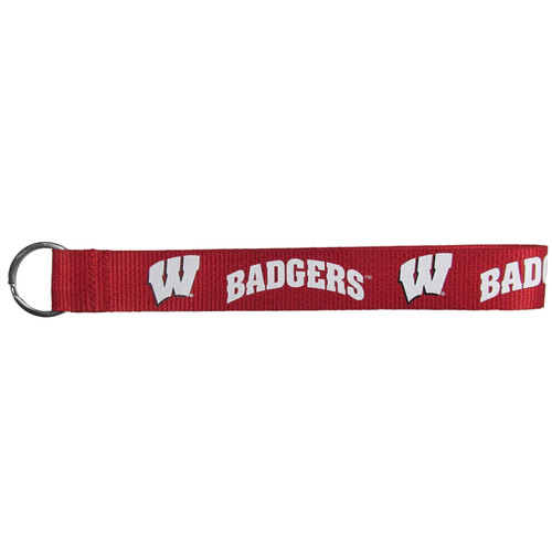 Wisconsin Badgers Lanyard Key Chain