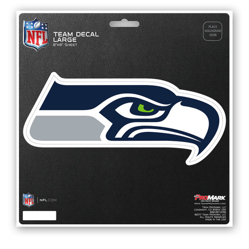 Seattle Seahawks Large Decal Seahawk Primary Logo Blue