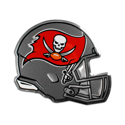Tampa Bay Buccaneers Embossed Helmet Emblem "Pirate Flag" Logo