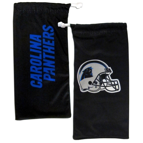 Carolina Panthers Microfiber Sunglass Bag