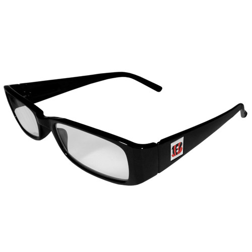 Cincinnati Bengals Black Reading Glasses +1.25