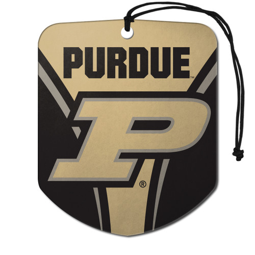 Purdue Boilermakers Air Freshener 2-pk "P" Logo & Wordmark