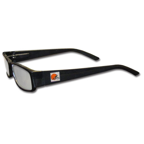 Cleveland Browns Black Reading Glasses +2.25