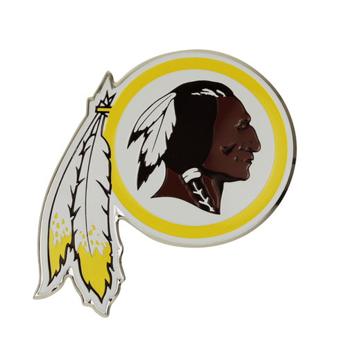 Washington Commanders Embossed Color Emblem "Native American" Logo