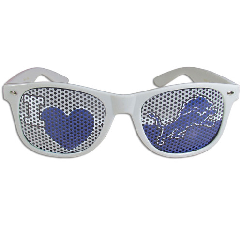 Detroit Lions I Heart Game Day Shades