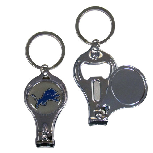 Detroit Lions Nail Care/Bottle Opener Key Chain