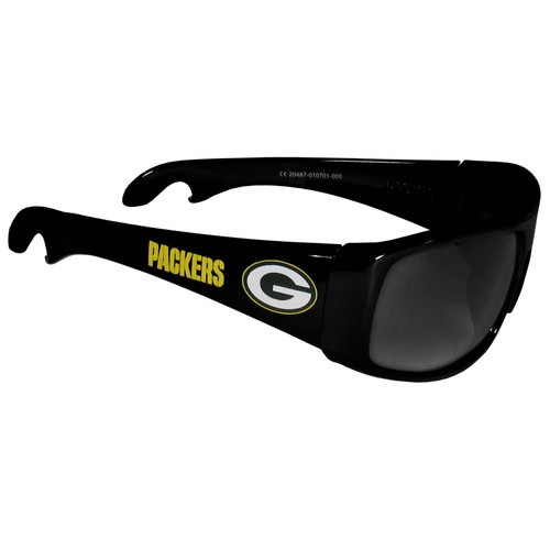 Green Bay Packers Wrap Bottle Opener Sunglasses