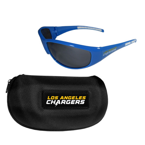 Los Angeles Chargers Wrap Sunglass and Case Set