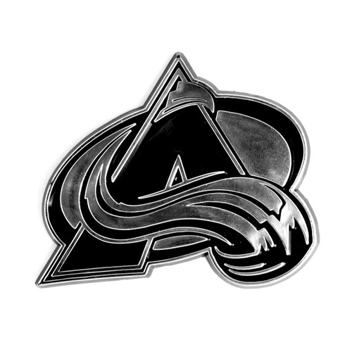 Colorado Avalanche Molded Chrome Emblem "Mountain A" Logo