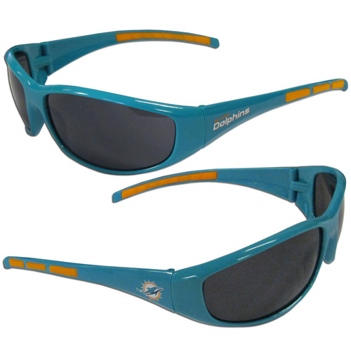 Miami Dolphins Wrap Sunglasses