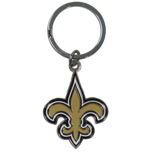 New Orleans Saints Enameled Key Chain