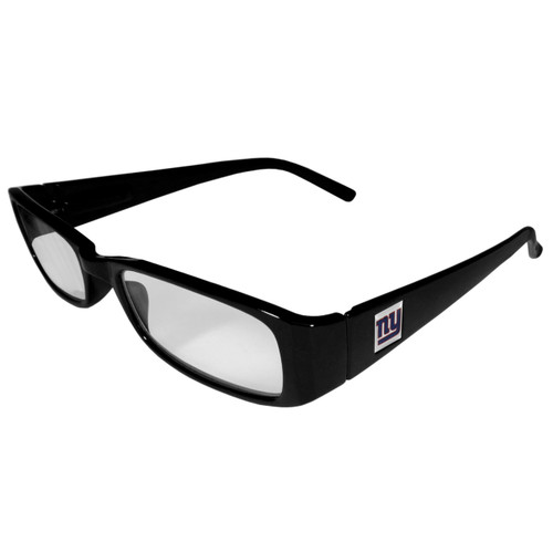 New York Giants Black Reading Glasses +2.00