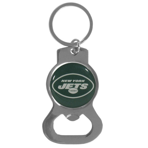 New York Jets Bottle Opener Key Chain