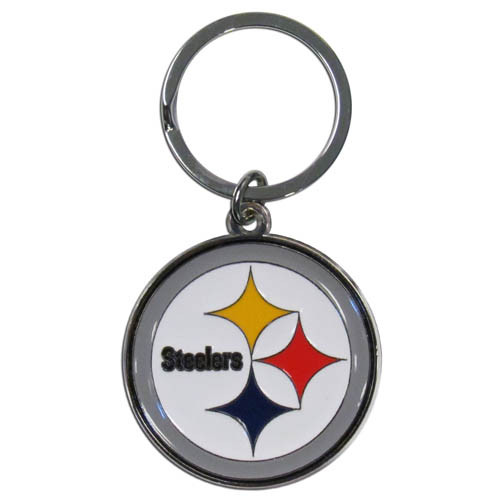 Pittsburgh Steelers Enameled Key Chain