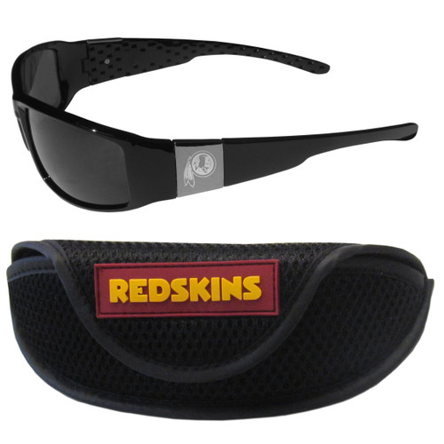 Washington Commanders Chrome Wrap Sunglasses and Sports Case