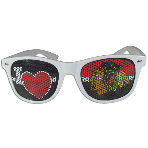 Chicago Blackhawks® I Heart Game Day Shades