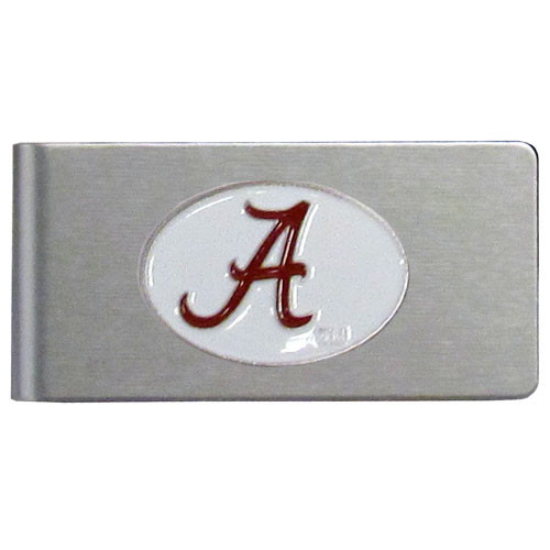 Alabama Crimson Tide Brushed Metal Money Clip