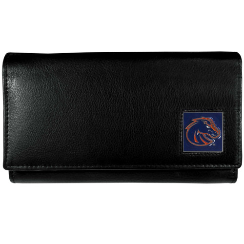 Boise St. Broncos Leather Women's Wallet