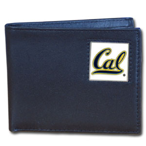 Cal Berkeley Bears Leather Bi-fold Wallet
