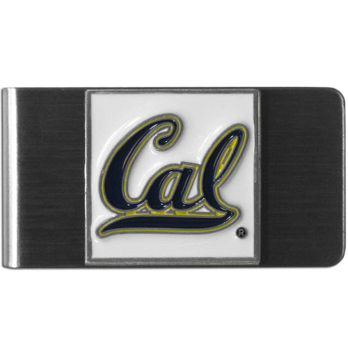 Cal Berkeley Bears Steel Money Clip