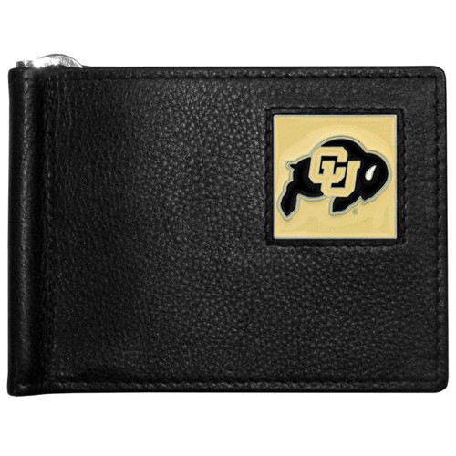 Colorado Buffaloes Leather Bill Clip Wallet