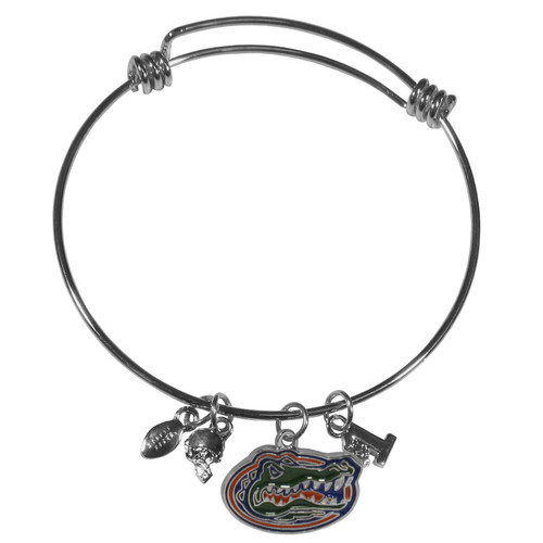 Florida Gators Charm Bangle Bracelet