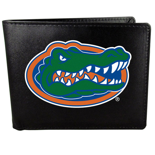 Florida Gators Leather Bi-fold Wallet, Large Logo