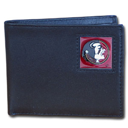 Florida St. Seminoles Leather Bi-fold Wallet