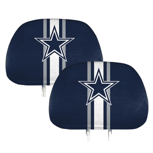 Dallas Cowboys Printed Headrest Cover Cowboys Primary Logo Blue