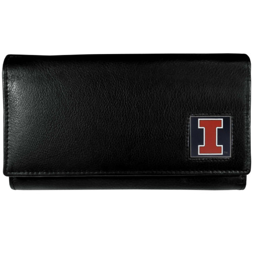 Illinois Fighting Illini Leather Women's Wallet