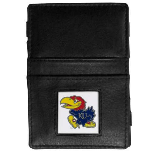 Kansas Jayhawks Leather Jacob's Ladder Wallet