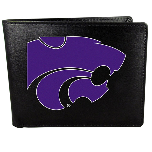 Kansas St. Wildcats Bi-fold Wallet Large Logo