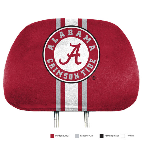 Alabama Crimson Tide "Round A 'CRIMSON TIDE'" Alternate Logo Headrest Covers