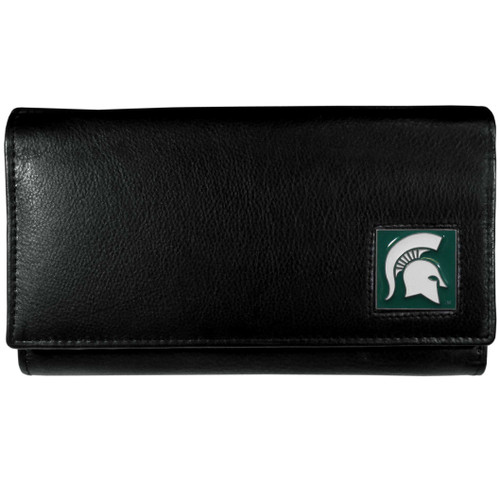 Michigan St. Spartans Leather Women's Wallet