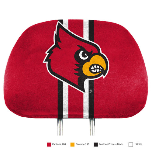 Louisville Cardinals "Cardinal Head" Primary Logo Headrest Covers