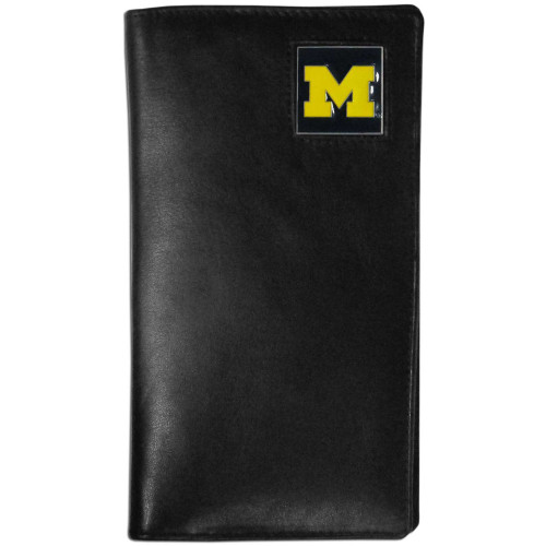 Michigan Wolverines Leather Tall Wallet