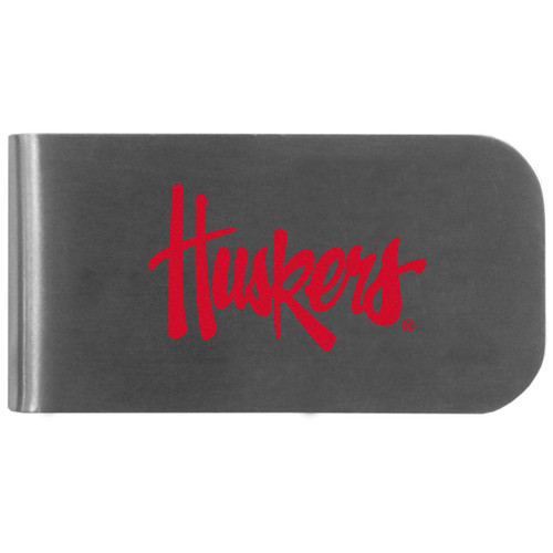 Nebraska Cornhuskers Logo Bottle Opener Money Clip