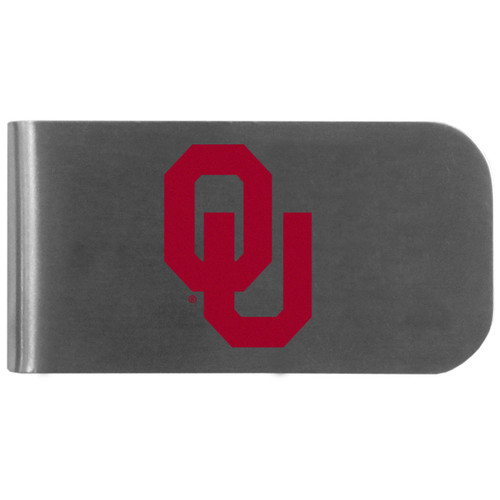 Oklahoma Sooners Logo Bottle Opener Money Clip