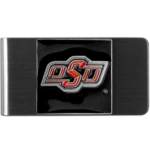 Oklahoma State Cowboys Steel Money Clip