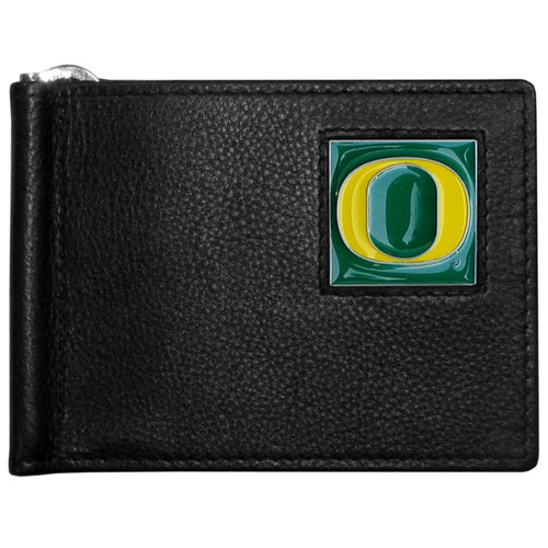 Oregon Ducks Leather Bill Clip Wallet